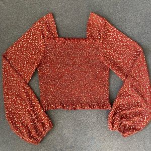 Ditsy Floral Flower Top